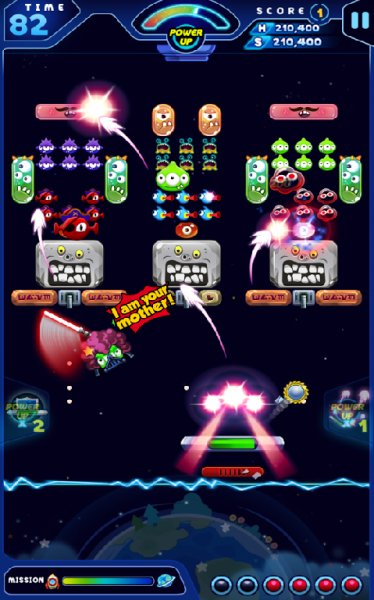 galaxy trio brick breaker v.1.0.10