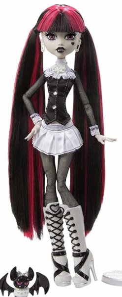 Monster high draculaura reel drama doll3