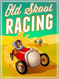 Old Skool Racing 128x160