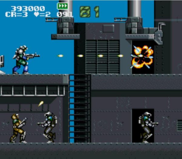 Gunforce - Battle Fire Engulfed Terror