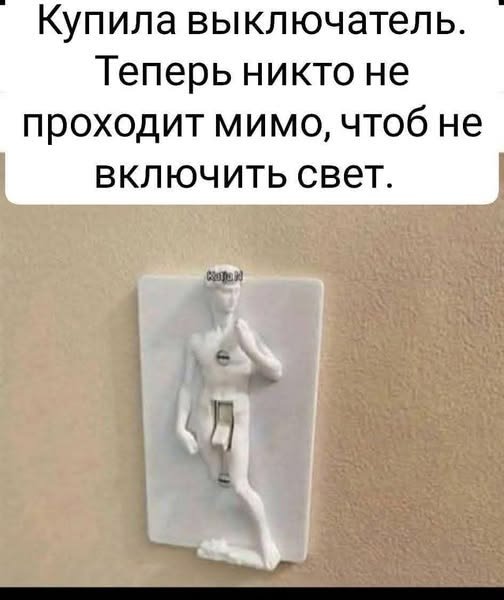 Купила выключатель