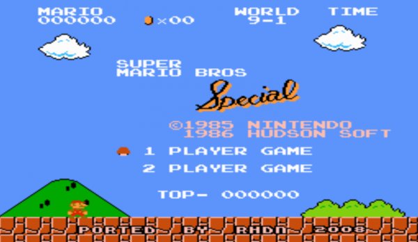Super Mario Bros. Special W-256