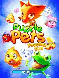Puzzle Pets - Popping Fun 240x320