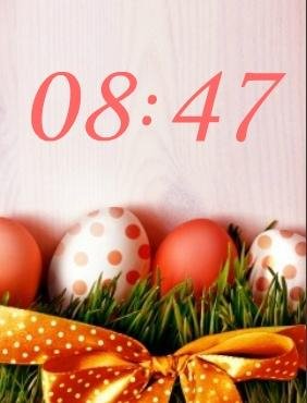 12 Пасха цифр часы