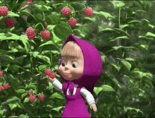 Masha-and-the-bear-berries