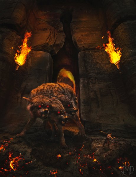 the Den of Cerberus