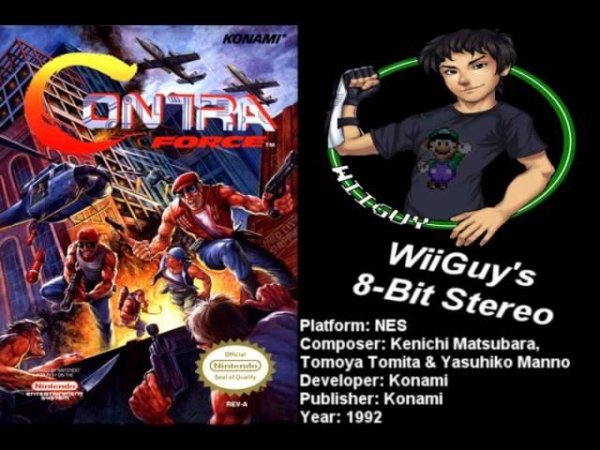 WiiGuy's 8BitStereo - Contra Force (NES) - Full OST 8BitStereo