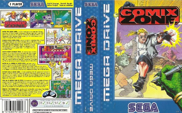 Comix Zone (SEGA) - Night Of Mutants (Cover)