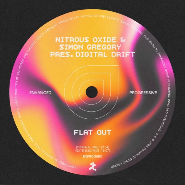 Nitrous Oxide, Simon Gregory, Digital Drift - Flat Out