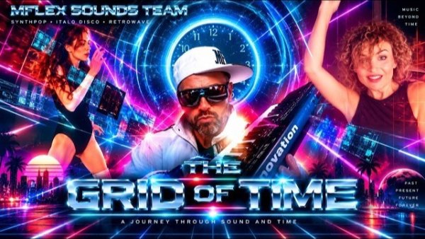 Mflex Sounds Team &amp; Marta Nut - The Grid Of Time /HiNRG Italo Disco 2025