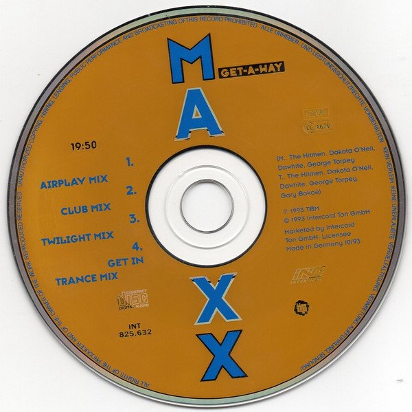 Maxx - Get-A-Way (Club Mix)_1993_CD-Rip