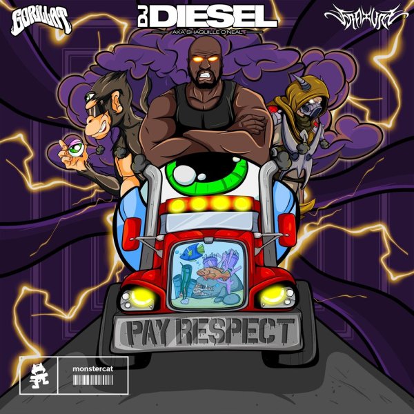 GorillaT, Shaquille O'Neal, Fraxure - Pay Respect