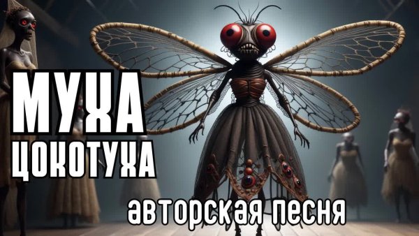 AiCyberSongs - Муха-Цокотуха (Авторская песня) - Музыкальный Клип