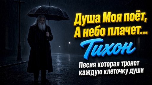 RUSSONG - ТИХОН  Душа моя поёт, а небо плачет