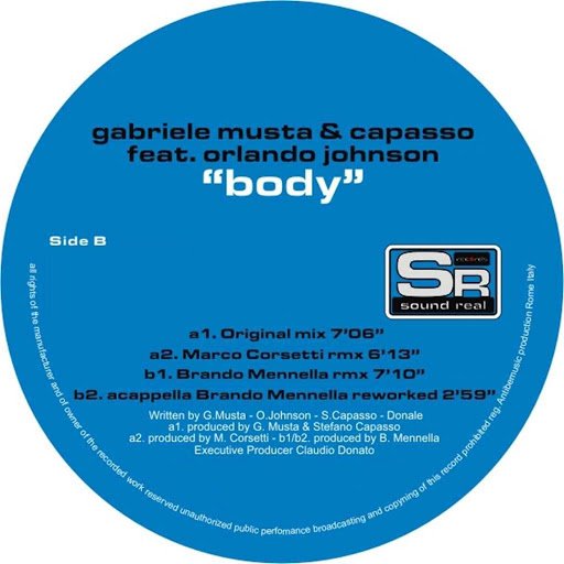 Gabriele Musta, Stefano Capasso - Body (Original Mix) [feat. Orlando Johnson]