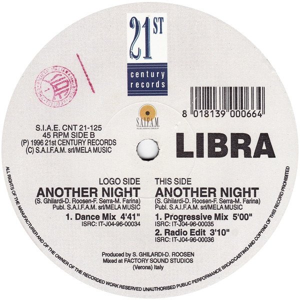 Libra &amp; D-Rock - Another Night (DrBeat rework)