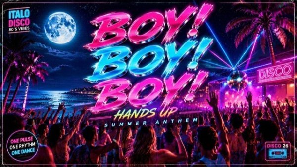 ANGEL BOY - BOY! BOY! BOY! /Hands Up! Summer Disco Anthem 2026