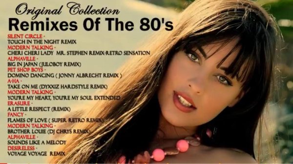 MUSIC REMIXES - 80 s MUSIC REMIXES