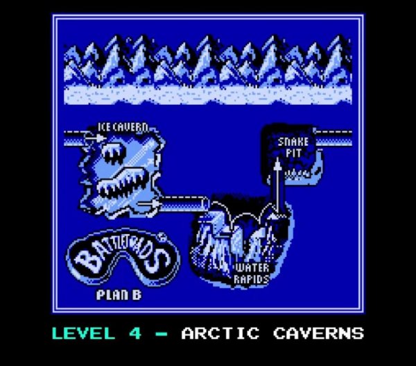 Battletoads Genesis - Arctic Caverns