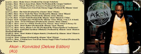 Akon - Konvicted (Deluxe Edition) (AU) (альбом)
