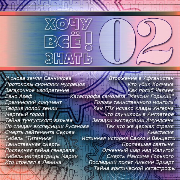 АУДИОАЛЬМАНАХ ХОЧУ ВСЁ ЗНАТЬ - 01. Загадочное Изобретение