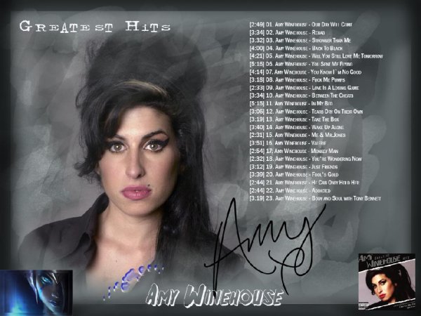 Amy Winehouse - playlist: Greatest Hits