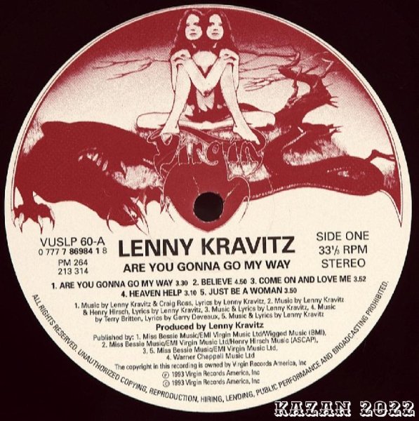 Lenny Kravitz - Are You Gonna Go My Way