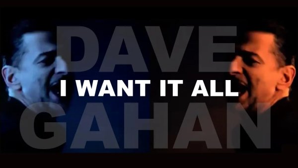 Depeche Mode. Reimagined. (DM.R.) - Dave Gahan (from Depeche Mode) - I Want It All (In Dissonance) - DM.R. inspired by I Monster