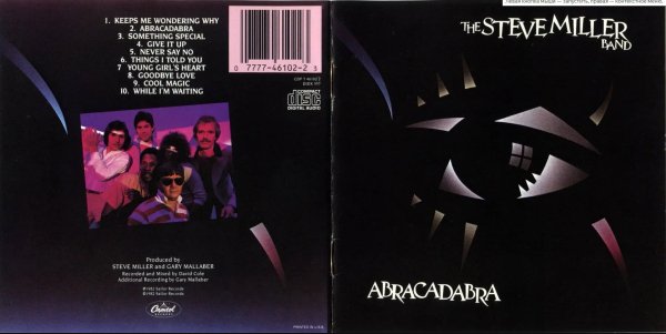 STEVE MILLER BAND АБРАКАДАБРА. - STEVE MILLER BAND АБРАКАДАБРА.
