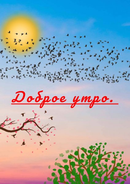 Доброе утро