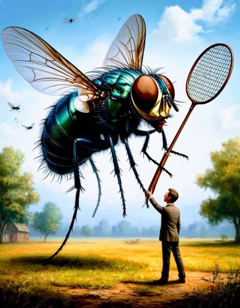 The giant fly