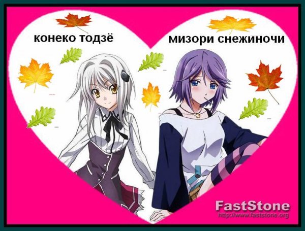 koneko todze and mizore shirayuki yuri love