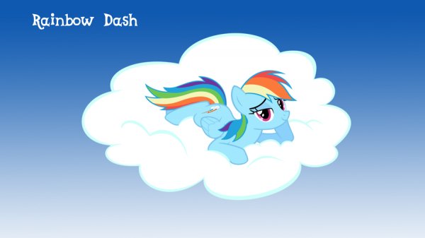 mlp fim wallpaper rainbow dash v2 by the