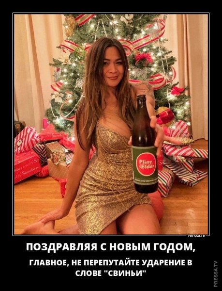 Поздравляю с Новым годом, главное
