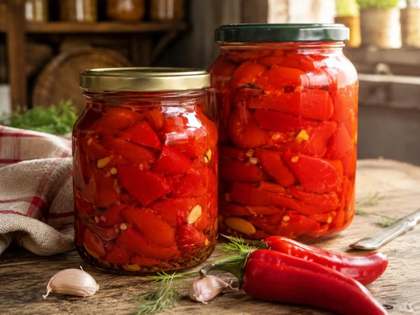 ОСТРЫЙ ПЕРЕЦ В САХАРЕ С УКСУСОМ