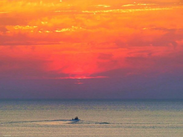 Анапа. Закат над морем