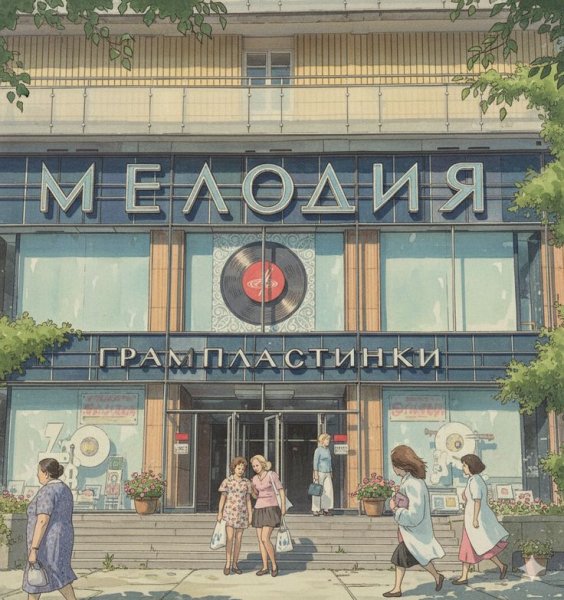 Магазин Мелодия, Калининский проспект, Новый Арбат Москва