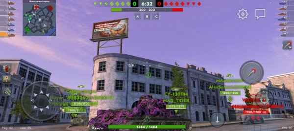 Красивая рекламка, на картах, на 9 Мая, Tanks BLitz