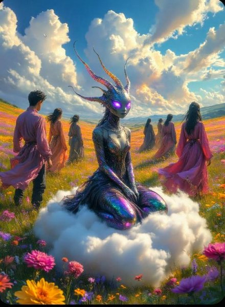 Lady on a Cloud