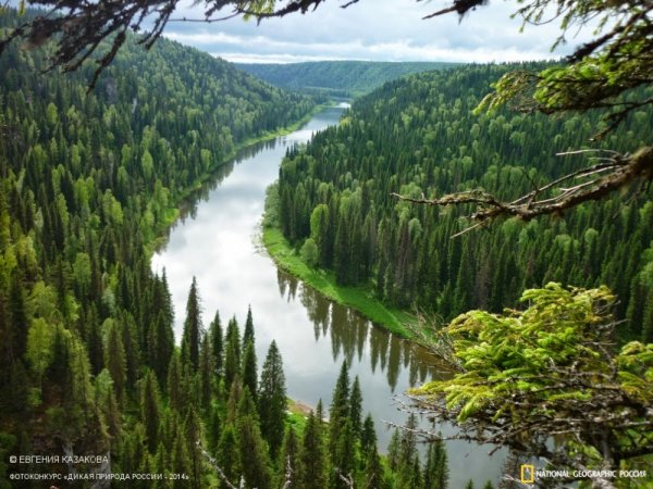 Река Березовая в Пермском крае Сев.Урал