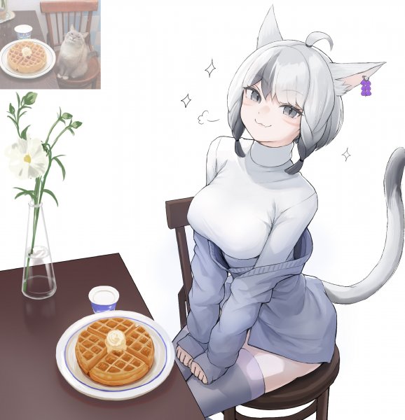 kasagarasu-Anime-Art-artist-Cat-Girl-7088835