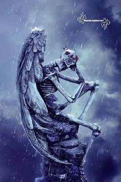 Angel skeleton