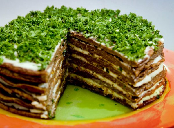Торт печеночный