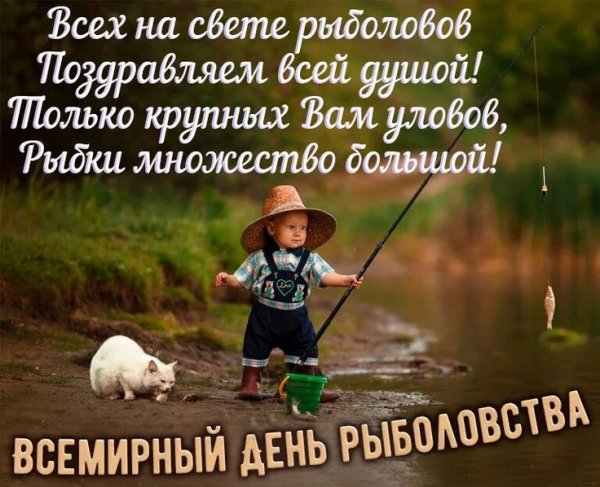 Ловись рыбка большая и маленькая!