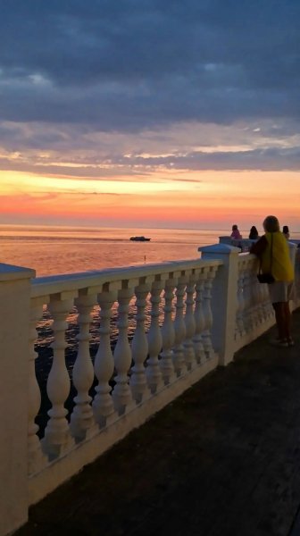 Анапа. Закат над морем