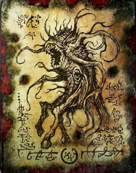 What is rooted in hell must be watered with blood