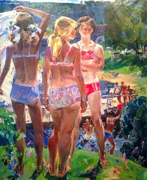 Вячеслав Фёдорович Жемерикин, картина Лето 1974 г