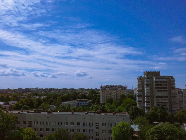 Вид на город