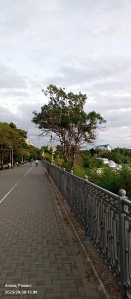 Анапа. Вечернее небо