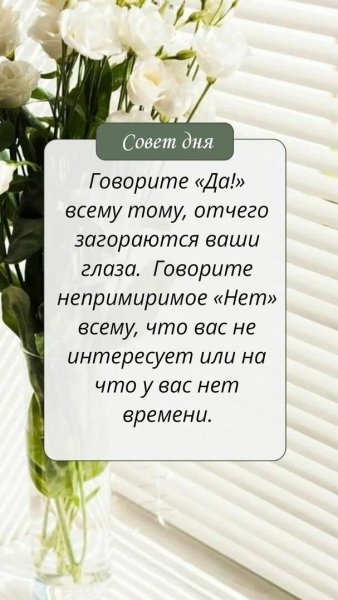 Совет дня